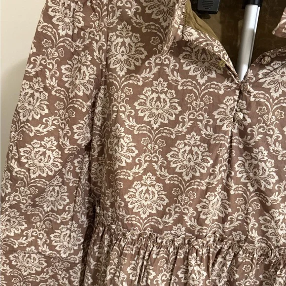 Hyacinth House Moss Printed Russell Mini Dress Dresses